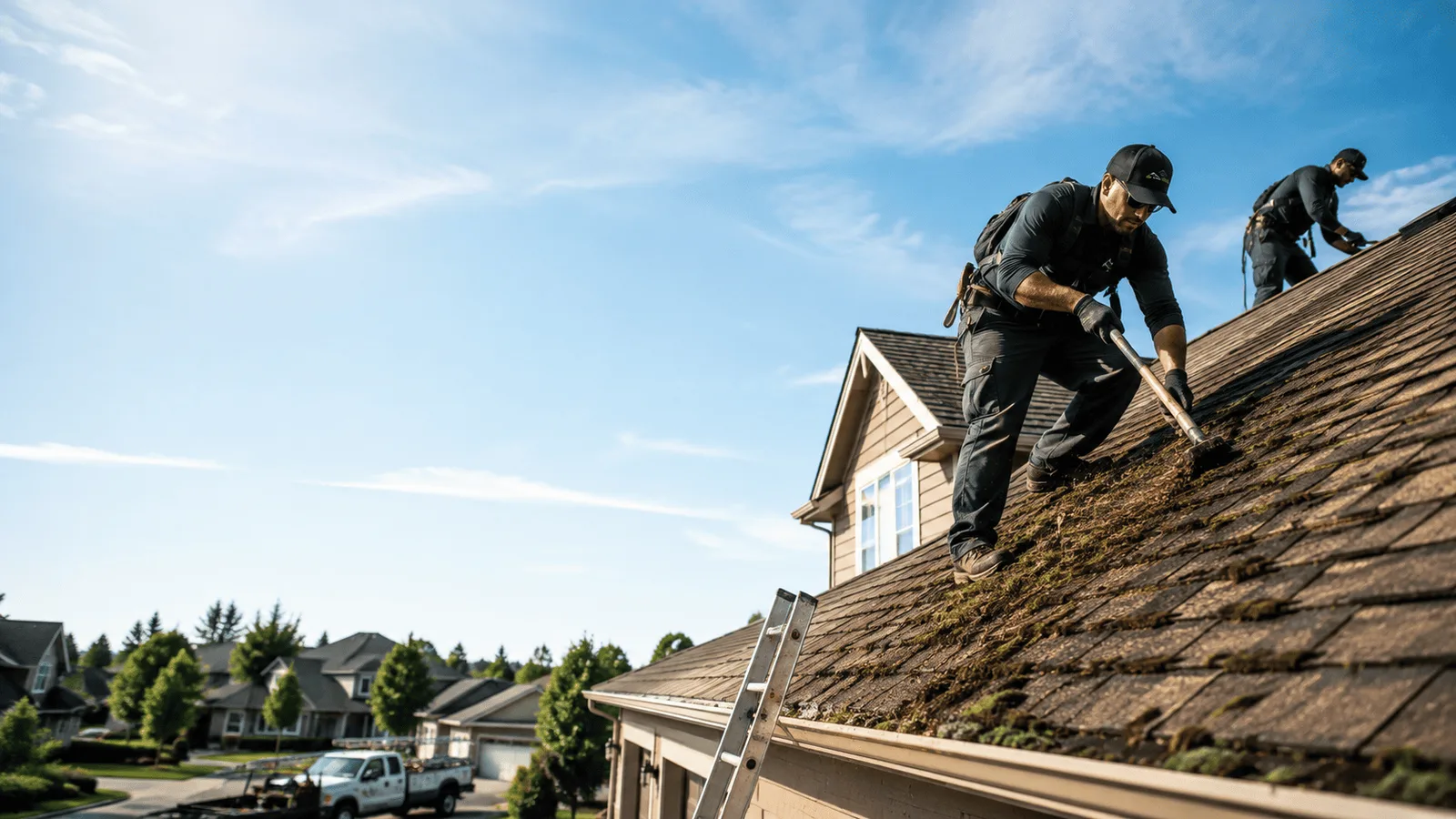 Roof Moss Removal in North Lima, OH near me